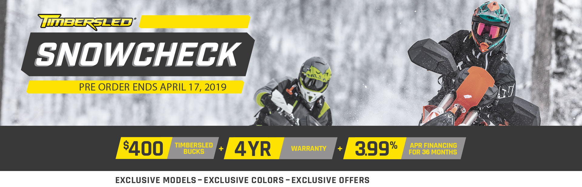 Timbersled: Timbersled Snowcheck